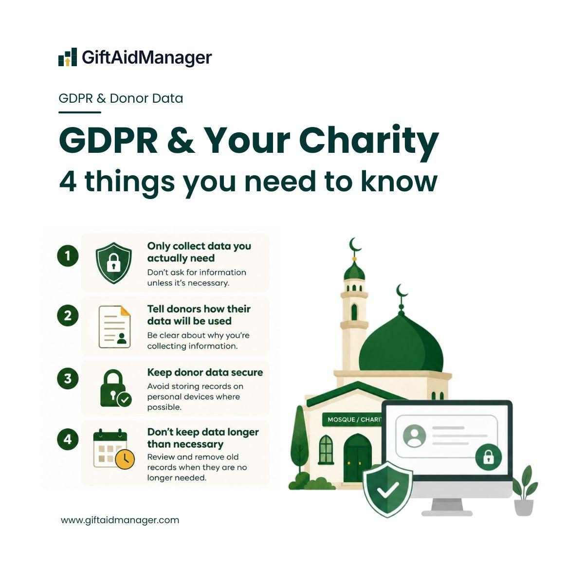 GDPR & Your Charity: 4 things you need to know